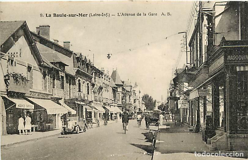 Cartoline: France - 44 - La Baule - L'Avenue de la Gare - Anim&eacute;e - Automobiles - CPA - Voir Scans Recto-Verso