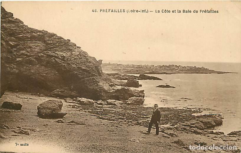 Postais: France - 44 - Pr&eacute;failles - La C&ocirc;te et la Baie de Pr&eacute;failles - Anim&eacute;e - CPA - Voir Scans Recto-Verso