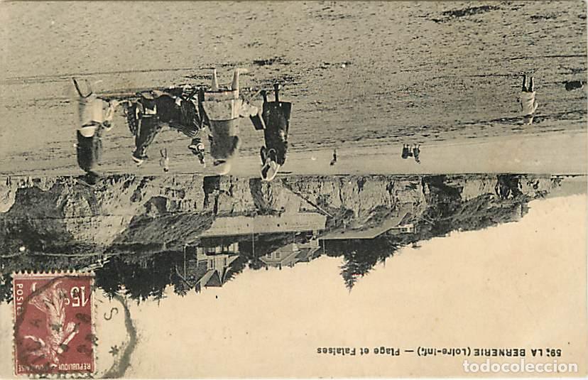 Postais: France - 44 - La Bernerie - Plage et Falaises - Anim&eacute;e - CPA - Voir Scans Recto-Verso