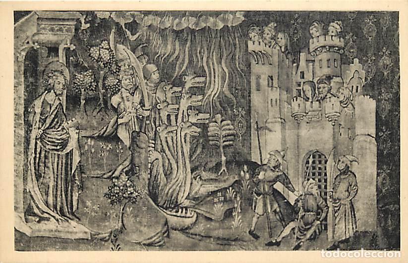 Postais: France - 49 - Angers - Mus&eacute;e des Tapisseries - Apocalypse - Le Dragon s'avance contre la Cit&eacute; Sainte