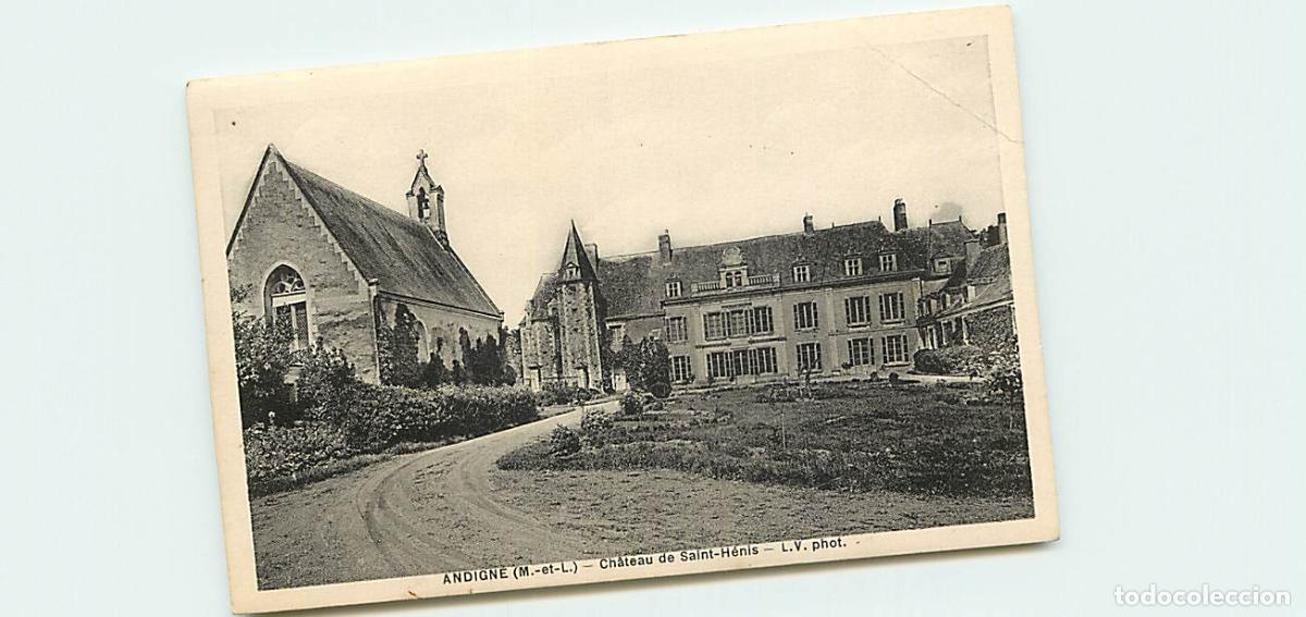 Postales: France - 49 - Andign&eacute; - Ch&acirc;teau de Saint-H&eacute;nis - CPA - Voir Scans Recto-Verso