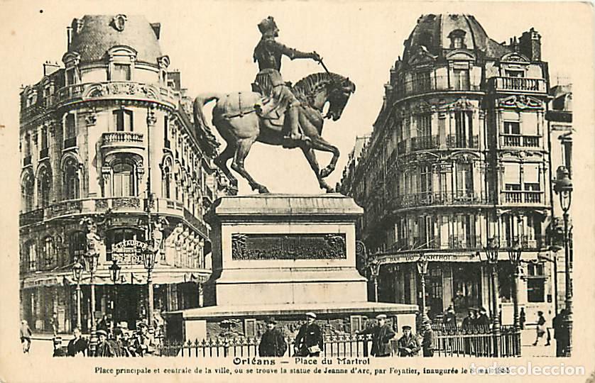 Postales: France - 45 - Orl&eacute;ans - Place du Martroi - Anim&eacute;e - CPA - Voir Scans Recto-Verso
