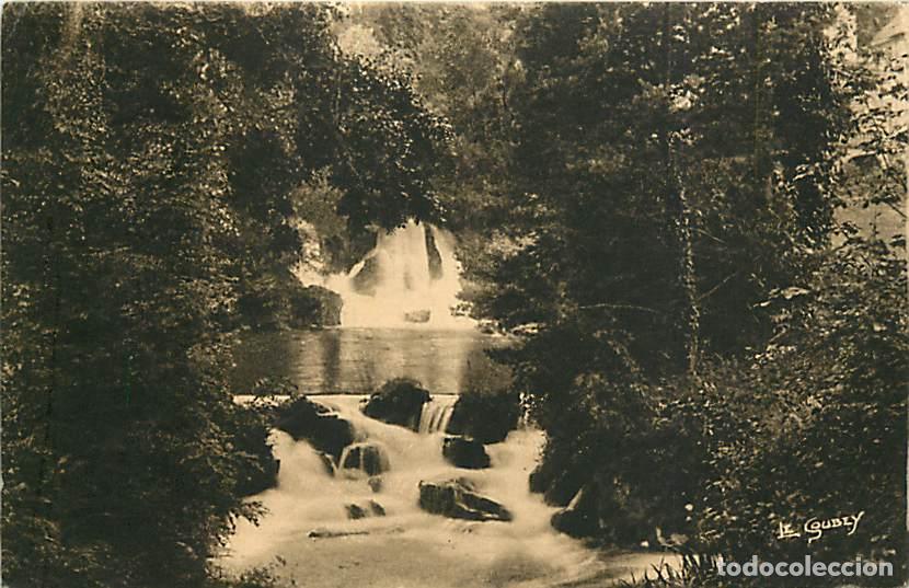 Postales: France - 50 - Le Vast - Cascades de la Saire - Correspondance - CPA - Oblit&eacute;ration ronde de 1934 - V