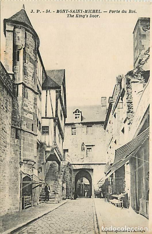 Postkarten: France - 50 - Le Mont Saint Michel - Porte du Roi - Anim&eacute;e - CPA - Voir Scans Recto-Verso
