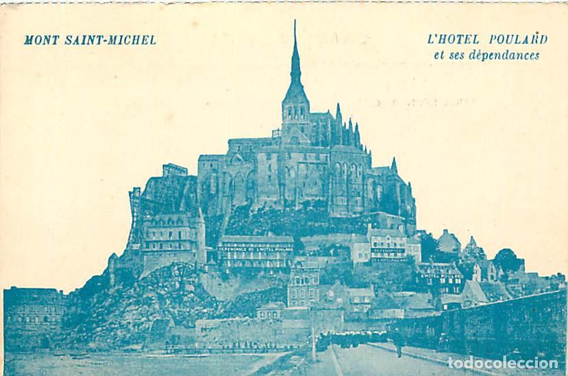 Postcards: France - 50 - Le Mont Saint Michel - L'Hotel Poulard et ses d&eacute;pendances - Anim&eacute;e - CPA - Voir Scans