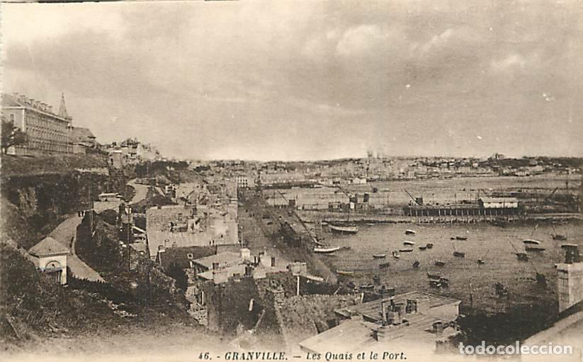 Postcards: France - 50 - Granville - Les Quais et le Port - CPA - Voir Scans Recto-Verso