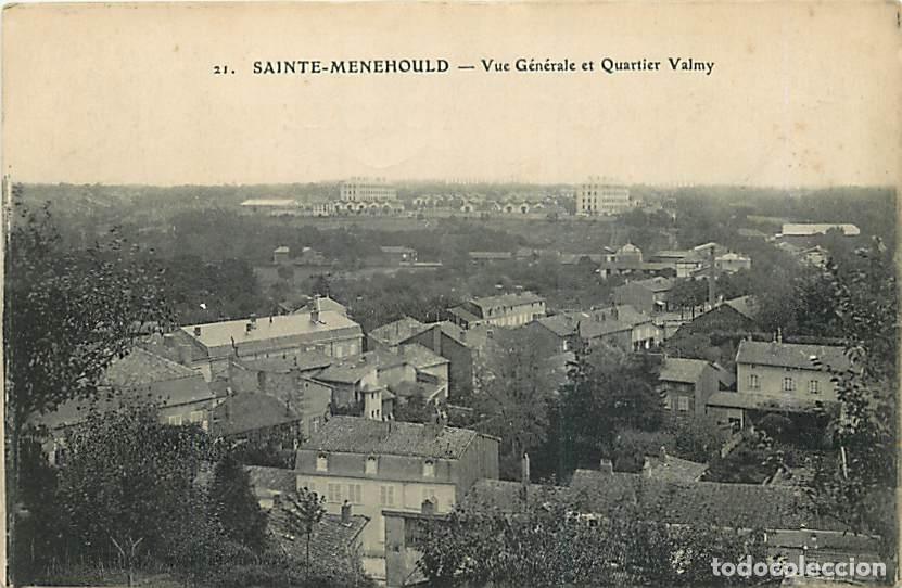 Postcards: France - 51 - Sainte-Menehould - Vue G&eacute;n&eacute;rale a&eacute;rienne et Quartier Valmy - CPA - Voir Scans Recto-Ve