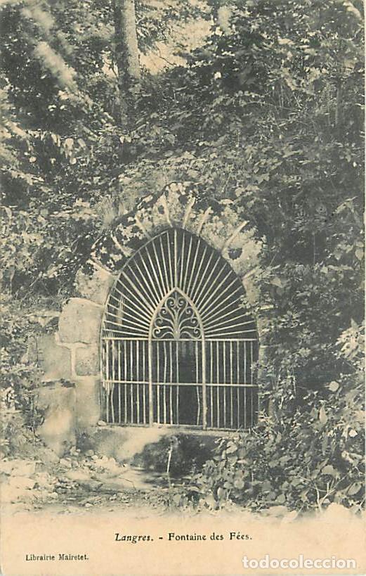 Postcards: France - 52 - Langres - Fontaine des F&eacute;es - CPA - Oblit&eacute;ration ronde de 1910 - Voir Scans Recto-Vers