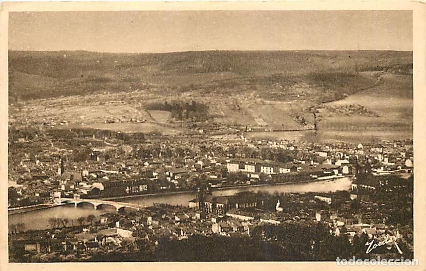 Postcards: France - 54 - Pont &agrave; Mousson - Vue G&eacute;n&eacute;rale a&eacute;rienne - Correspondance - CPA - Voir Scans Recto-Verso