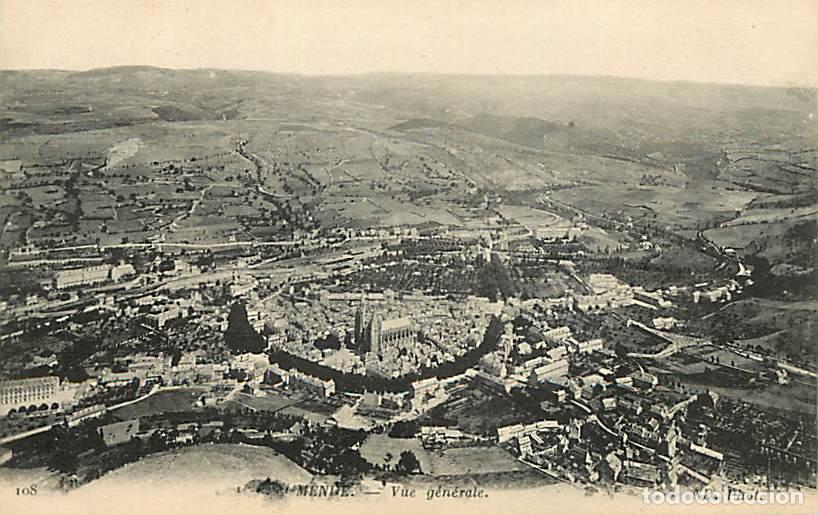 Postcards: France - 48 - Mende - Vue G&eacute;n&eacute;rale - CPA - Voyag&eacute;e en 1917 - Voir Scans Recto-Verso