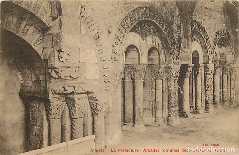 Postkarten: France - 49 - Angers - La Pr&eacute;fecture - Arcades romanes d&eacute;couvertes en 1836 - CPA - Voir Scans Recto-