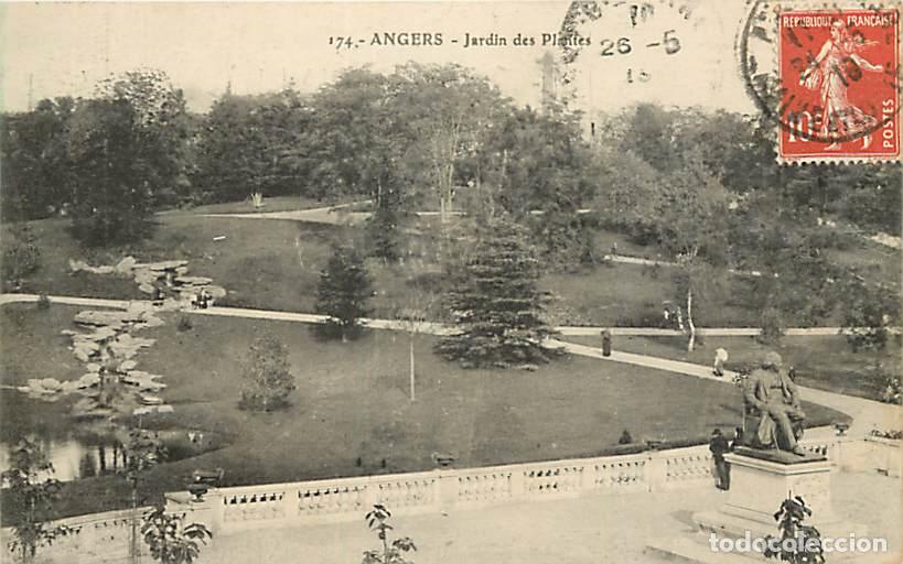 Postcards: France - 49 - Angers - Le Jardin des Plantes - Anim&eacute;e - CPA - Oblit&eacute;ration ronde de 1918 - Voir Scan