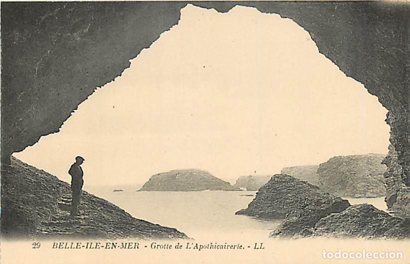Cartoline: France - 56 - Belle Ile en Mer - Grotte de l'apothicairerie - CPA - Carte Neuve - Voir Scans Recto-V
