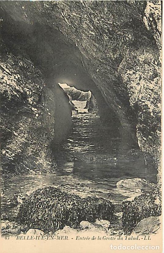 Cartoline: France - 56 - Belle Ile en Mer - Entr&eacute;e de la Grotte du Talud - CPA - Carte Neuve - Voir Scans Recto