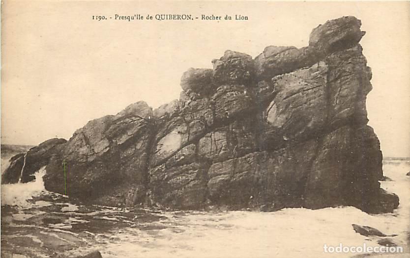 Cartoline: France - 56 - Presqu'Ile de Quiberon - Rocher du Lion - CPA - Voir Scans Recto-Verso