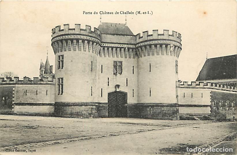 Cartoline: France - 49 - Challain - Porte da Ch&acirc;teau de Challain - CPA - Voir Scans Recto-Verso