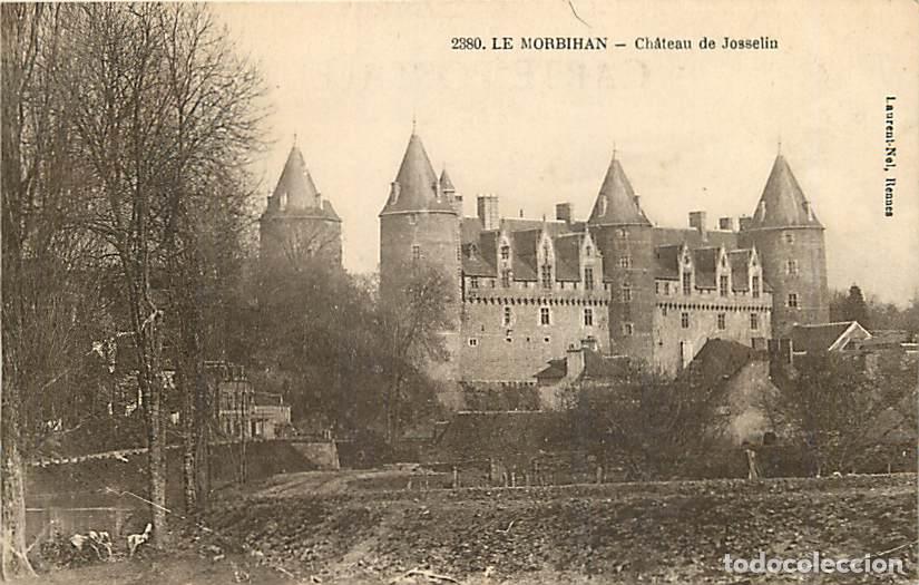 Cartes Postales: France - 56 - Josselin - Le Ch&acirc;teau - Correspondance - CPA - Voyag&eacute;e en 1928 - Voir Scans Recto-Vers