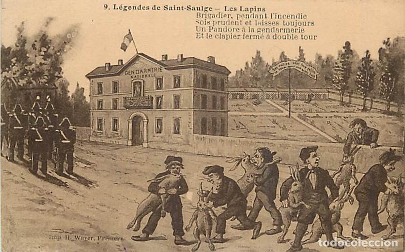 Cartoline: France - 58 - Ni&egrave;vre - L&eacute;gendes de Saint Saulge - 9 - Les Lapins - CPA - Voir Scans Recto-Verso