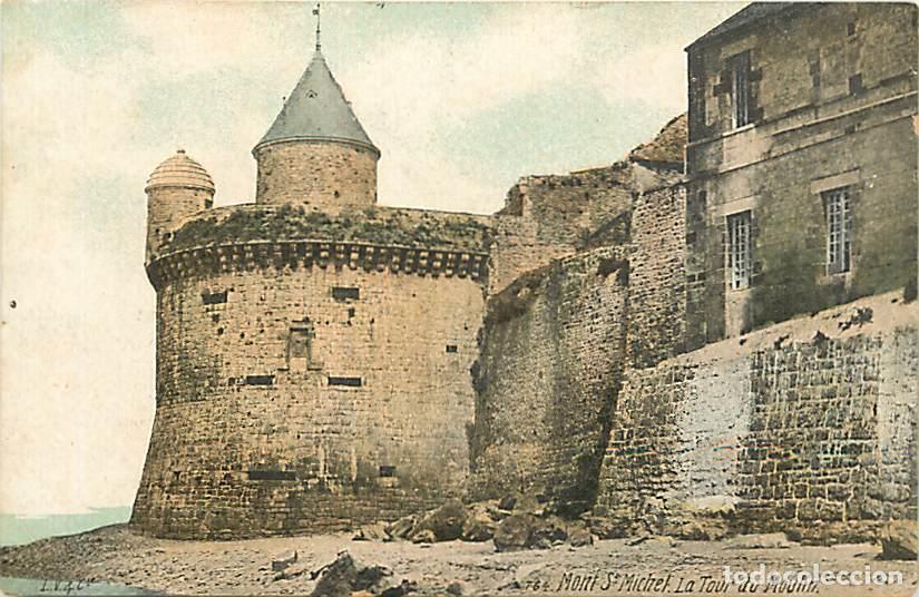 Cartes Postales: France - 50 - Le Mont Saint Michel - La Tour du Moulin - Coloris&eacute;e - Edition Chocolat Louit - CPA -