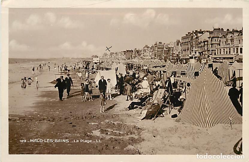 Cartes Postales: France - 59 - Malo les Bains - La Plage - Anim&eacute;e - CPSM format CPA - Voir Scans Recto-Verso