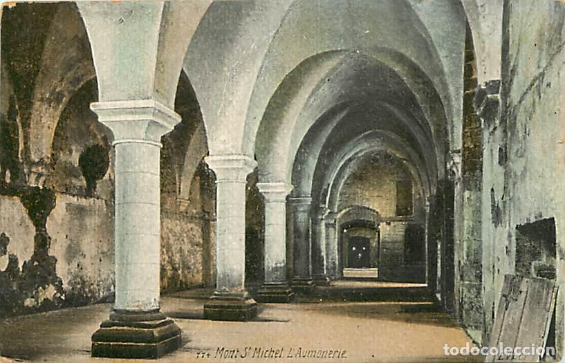 Cartes Postales: France - 50 - Le Mont Saint Michel - L'Aumonerie - Coloris&eacute;e - CPA - Voir Scans Recto-Verso