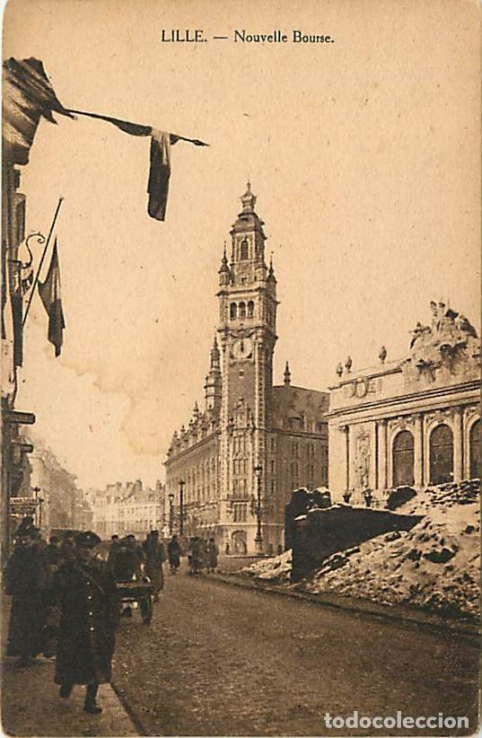 Cartes Postales: France - 59 - Lille - Guerre 1914 1918 - Nouvelle Bourse - Anim&eacute;e - Ruines - CPA - Voir Scans Recto-