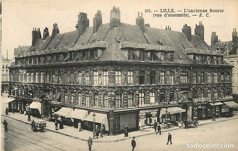 Cartes Postales: France - 59 - Lille - L'ancienne Bourse - Anim&eacute;e - CPA - Voir Scans Recto-Verso