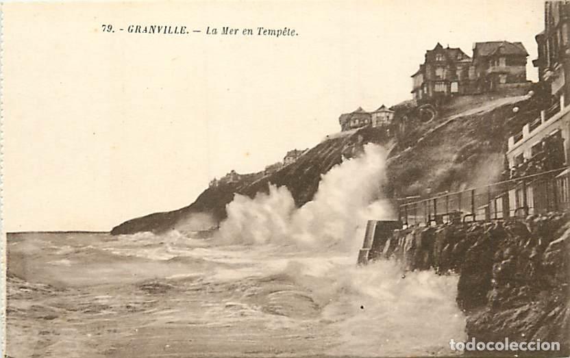 Cartes Postales: France - 50 - Granville - La Mer en Temp&ecirc;te - CPA - Voir Scans Recto-Verso
