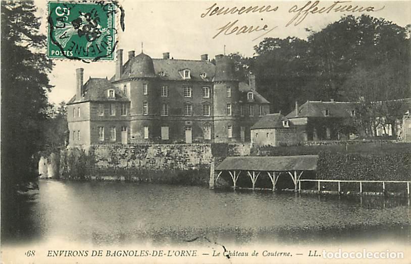 Cartes Postales: France - 61 - Couterne - Le Ch&acirc;teau - Environs de Bagnoles de l'Orne - CPA - Oblit&eacute;ration ronde de 1