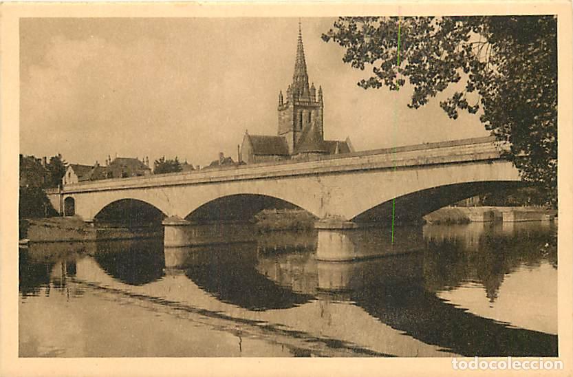 Cartes Postales: France - 53 - Laval - La Basilique et le Pont d'Avesni&egrave;res - CPA - Voir Scans Recto-Verso