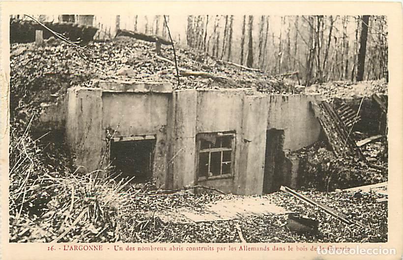 Postkarten: France - 55 - Meuse - Bois de la Bruerie - Un des nombreux abris construits par les Allemands - Guer