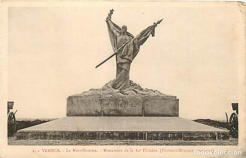 Postkarten: France - 55 - Verdun - Le Mort-Homme - Monument de la 69e Division - Guerre 1914 1918 - Bataille de