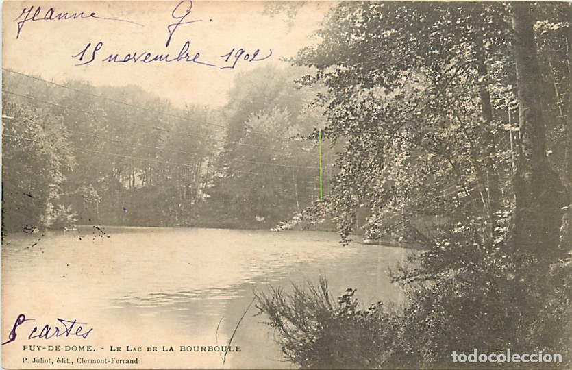 Postkarten: France - 63 - La Bourboule - Le Lac - Pr&eacute;curseur - CPA - Oblit&eacute;ration ronde de 1902 - Voir Scans Rec