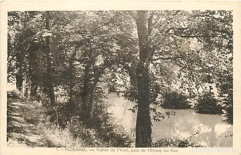 Postkarten: France - 56 - Ploermel - Voil&eacute;e de l'Yvel pr&egrave;s de l'Etang au Duc - CPA - Voyag&eacute;e en 1945 - Voir Scan
