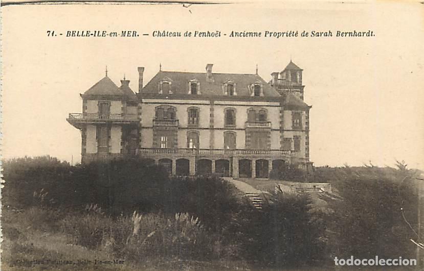 Cartes Postales: France - 56 - Belle Ile en Mer - Ch&acirc;teau de Penho&euml;t - Ancienne Propri&eacute;t&eacute; de Sarah Bemhardt - CPA - C