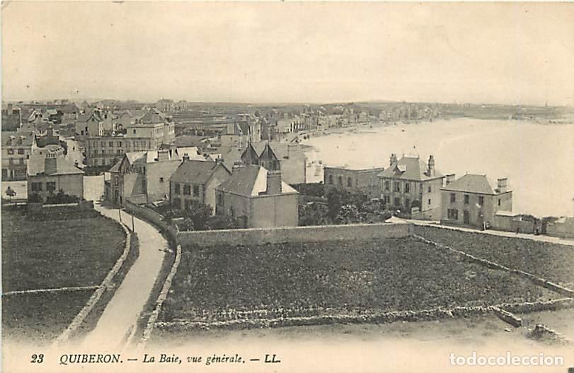 Cartes Postales: France - 56 - Presqu'Ile de Quiberon - La Baie - Vue G&eacute;n&eacute;rale - CPA - Oblit&eacute;ration ronde de 1923 - V