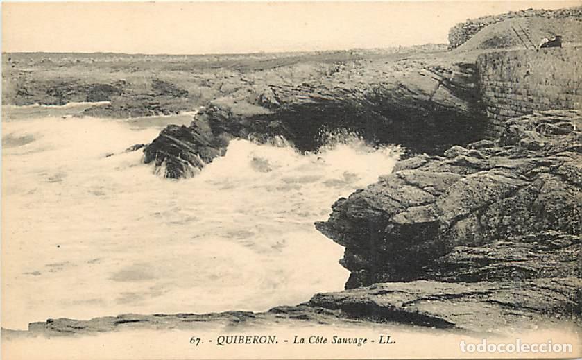 Postkarten: France - 56 - Presqu'Ile de Quiberon - La C&ocirc;te Sauvage - CPA - Voir Scans Recto-Verso