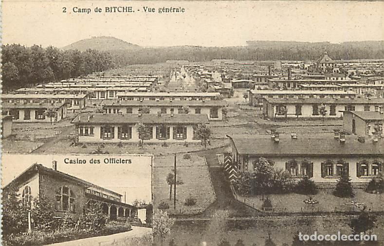 Postales: France - 57 - Bitche - Camp de Bitche - Vue G&eacute;n&eacute;rale - Casino des Officiers - Correspondance - CPA -