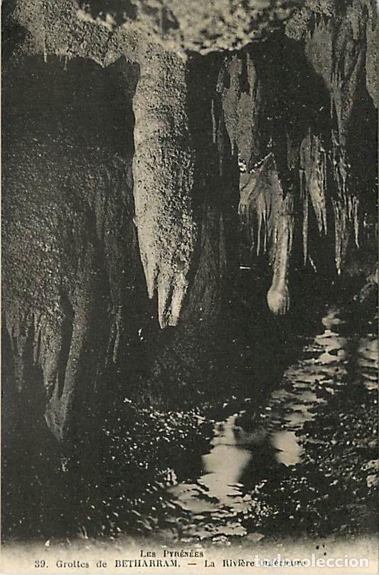 Postales: France - 64 - B&eacute;tharram - Grottes de B&eacute;tharram - La Rivi&egrave;re inf&eacute;rieure - Sp&eacute;l&eacute;ologie - CPA - Voir Sc
