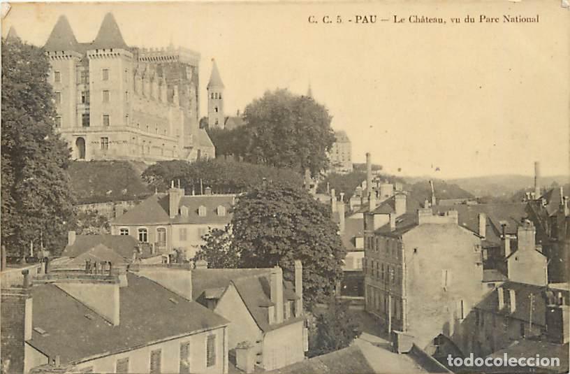 Postales: France - 64 - Pau - Le Ch&acirc;teau vu du Parc National - CPA - Oblit&eacute;ration ronde - Voir Scans Recto-Ver