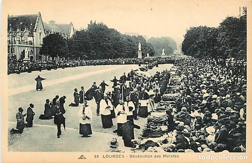 Postkarten: France - 65 - Lourdes - B&eacute;n&eacute;diction des malades - Anim&eacute;e - CPA - Carte Neuve - Voir Scans Recto-Vers