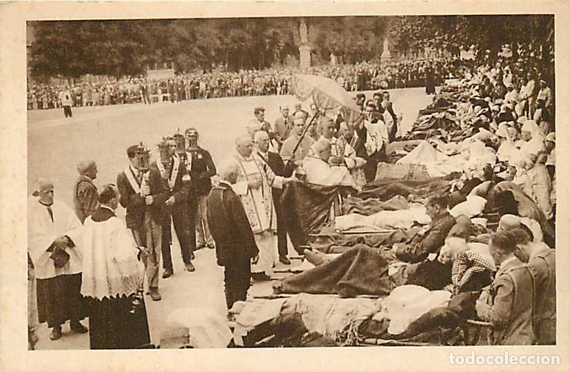 Postkarten: France - 65 - Lourdes - B&eacute;n&eacute;diction des malades - Anim&eacute;e - CPA - Voir Scans Recto-Verso