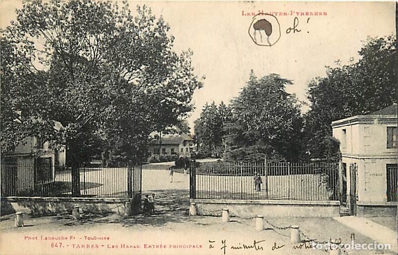 Postkarten: France - 65 - Tarbes - Les Haras - Entr&eacute;e principale - Anim&eacute;e - Correspondance - CPA - Voyag&eacute;e en 19