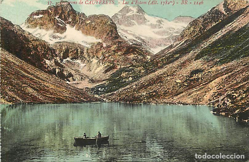 Postkarten: France - 65 - Hautes Pyr&eacute;n&eacute;es - Lac d'Estom aux environs de Cauterets - Coloris&eacute;e - CPA - Voir Scans