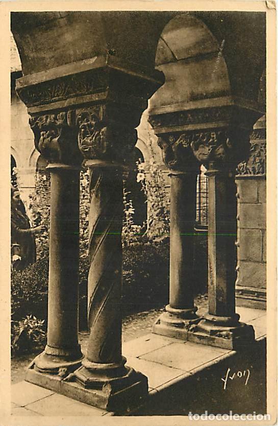 Postkarten: France - 66 - Elne - Cath&eacute;drale Sainte Eulalie - colonnes du Clo&icirc;tre - CPA - Voir Scans Recto-Verso