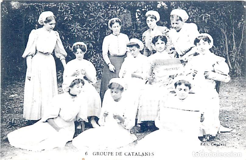 Postkarten: France - 66 - Pyr&eacute;n&eacute;es Orientales - Groupes de Catalanes - Anim&eacute;e - Folklore - Sc&egrave;ne et Types - CPA