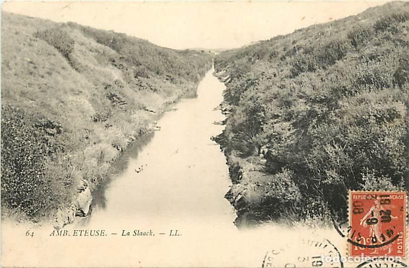 Postkarten: France - 62 - Ambleteuse - La Slaack - CPA - Oblit&eacute;ration ronde de 1908 - Voir Scans Recto-Verso