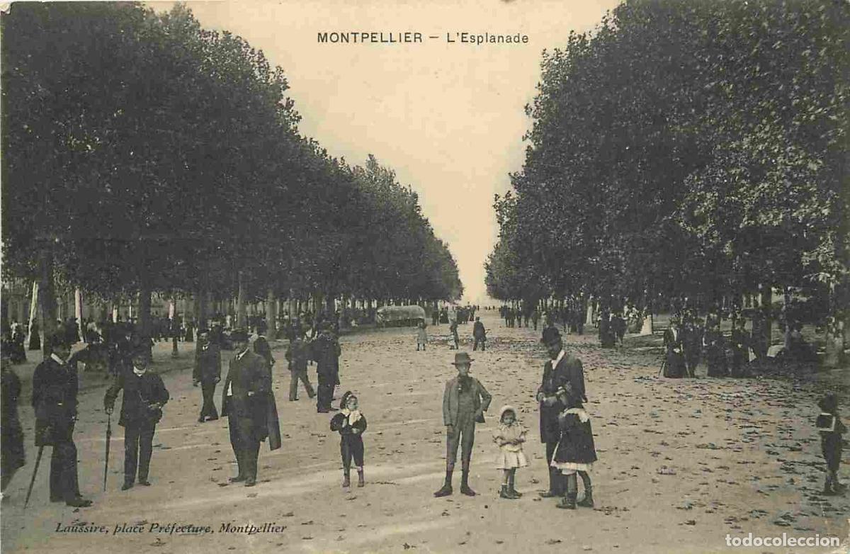 Postkarten: France - 34 - Montpellier - L'Esplanade - Anim&eacute;e - CPA - Voir Scans Recto-Verso
