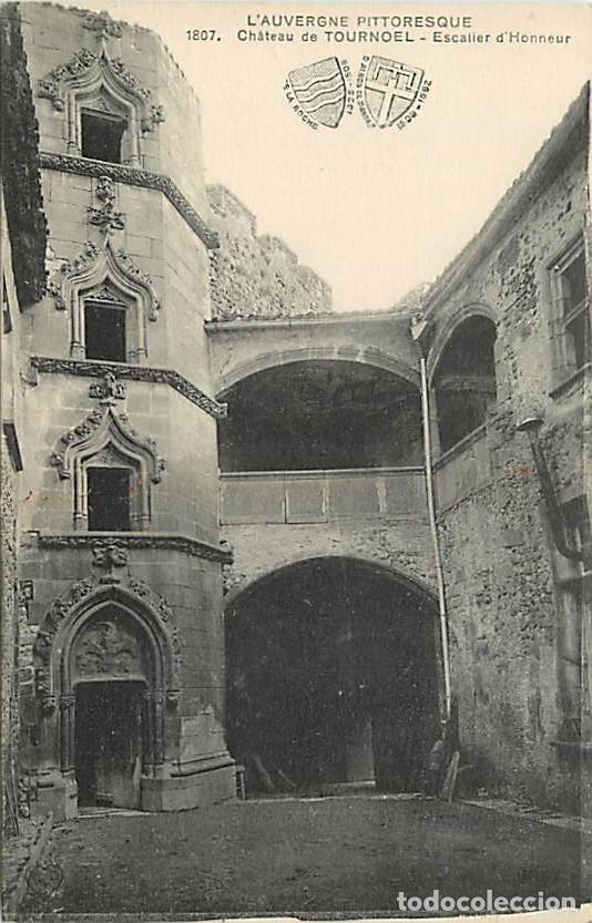 Postkarten: France - 63 - Tournoel - Le Ch&acirc;teau de Tournoel - Escalier d'Honneur - CPA - Voir Scans Recto-Verso