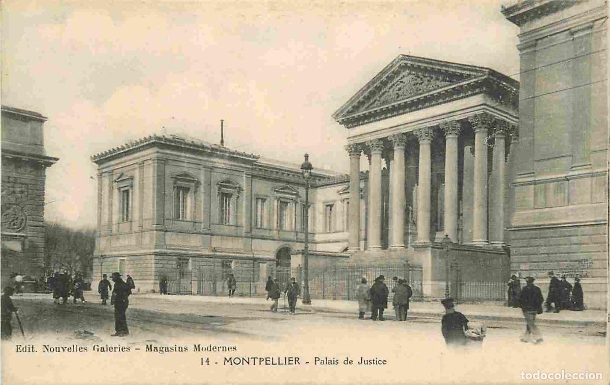 Postkarten: France - 34 - Montpellier - Palais de Justice - Anim&eacute;e - CPA - Carte Neuve - Voir Scans Recto-Verso